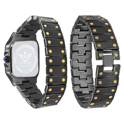 PRODIGIOUS BRASS  WATCH & BRACELET SET | 530748