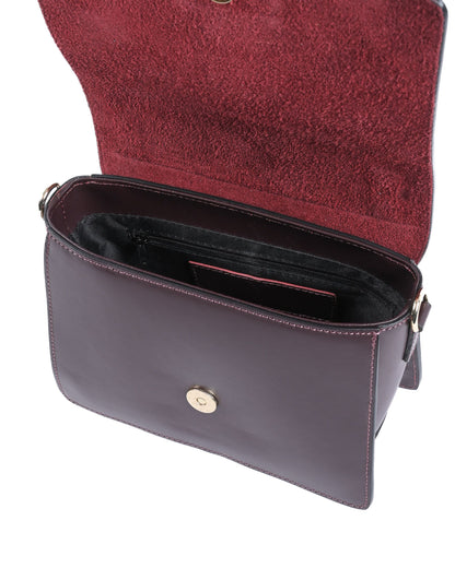 V Italia Womens Handbag V505 52 RUGA BORDEAUX