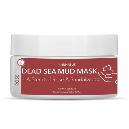 Dead Sea Mud Mask with Rose Oil Blend