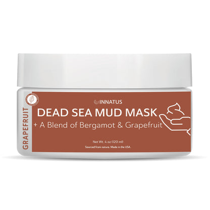 Dead Sea Mud Mask with Grapefruit Oil Blend