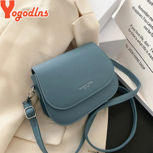 Trendy Saddle Shoulder Crossbody Bag