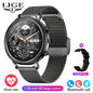 LIGE Luxury Smart Watches For Women Bluetooth Call Connected Phone