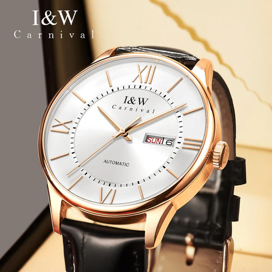 New Switzerland Luxury Brand I&W CARNIVAL Japan Automatic Mechanical