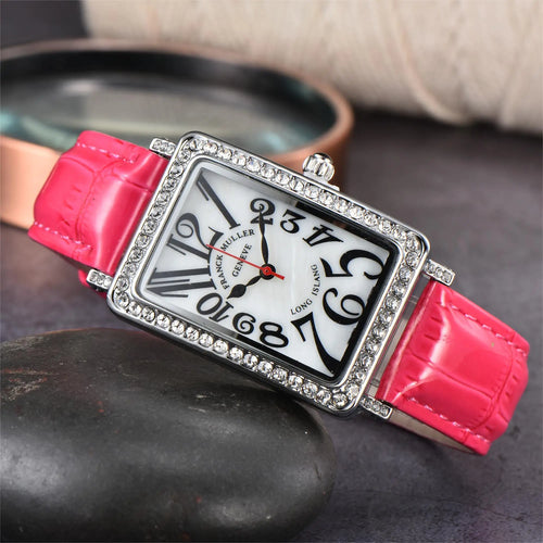 FRANCK MULLER Quartz Watch for Women All Diamond Luxury Waterproof