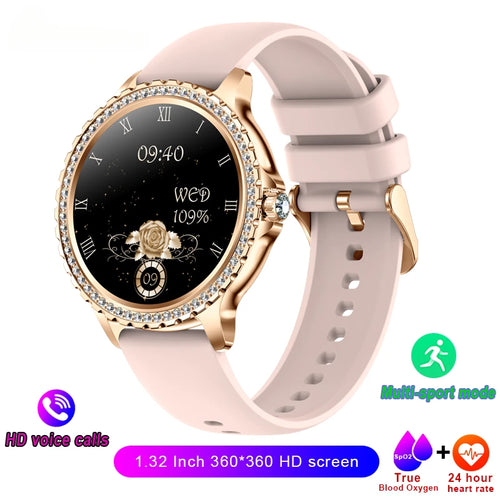 Xiaomi Fashion Women Bluetooth Call Smart Watch 1.32"360*360 HD Screen