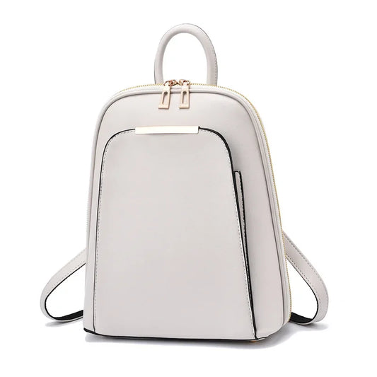 Fashionable leather Backpack For Women