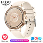 LIGE Luxury Smart Watches For Women Bluetooth Call Connected Phone