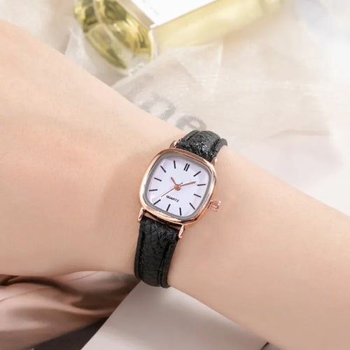 Retro Brown Women Watches Qualities Small Ladies Wristwatches Vintage