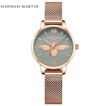 Hannah Martin 2023 New Women Luxury Watch Rose Gold 31mm Classic